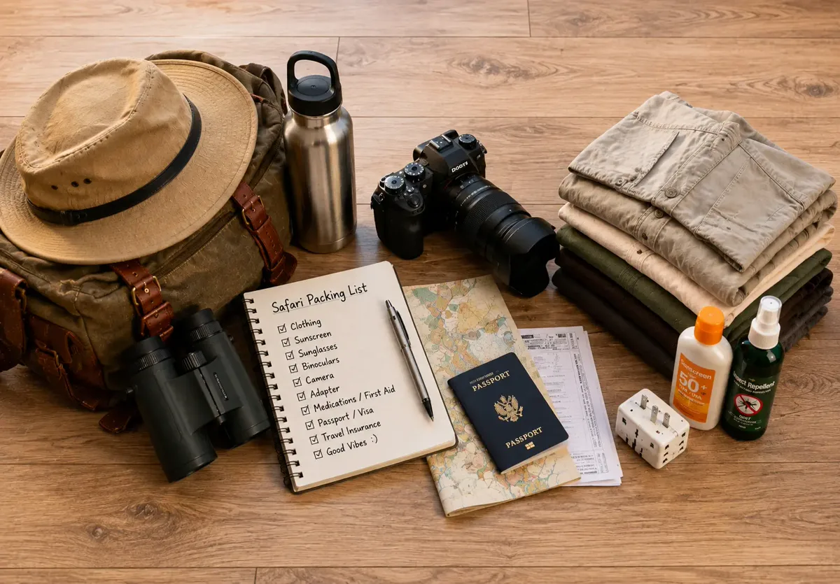 What to Pack for an African Safari: The Complete Tanzania Safari Checklist